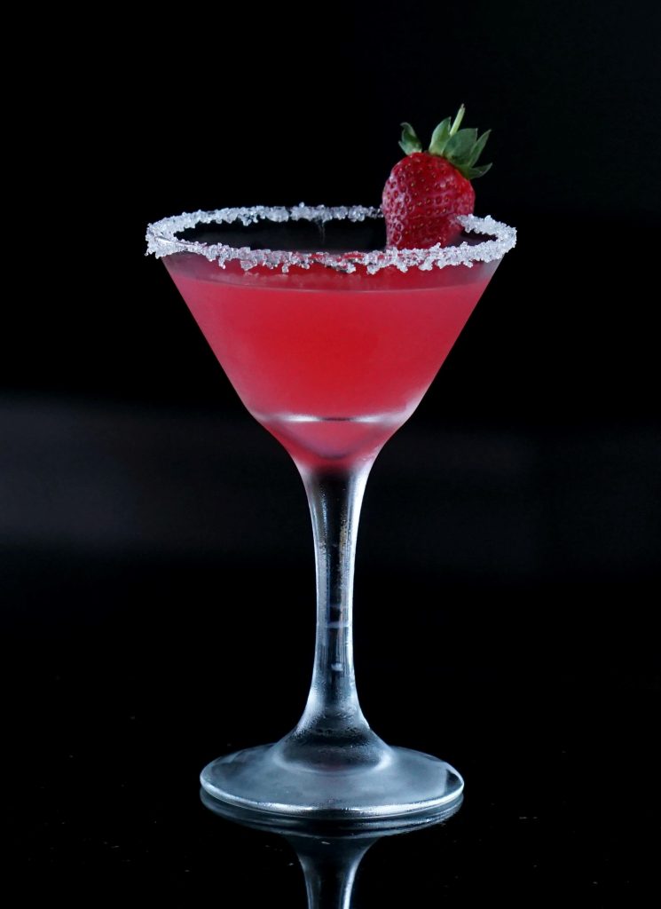 Strawberry Vodka Martini