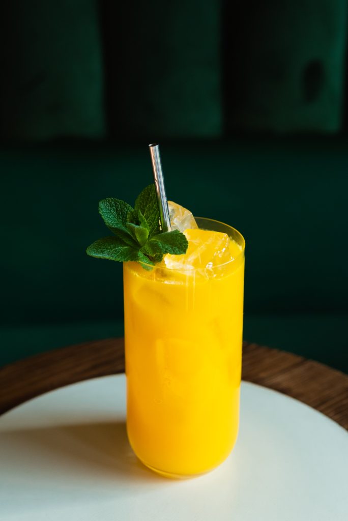 mango orange vodka cocktail