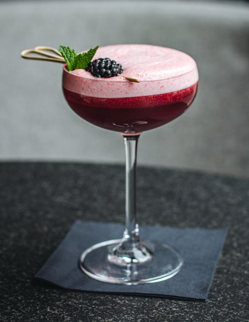 Blackberry & Vodka Cocktail